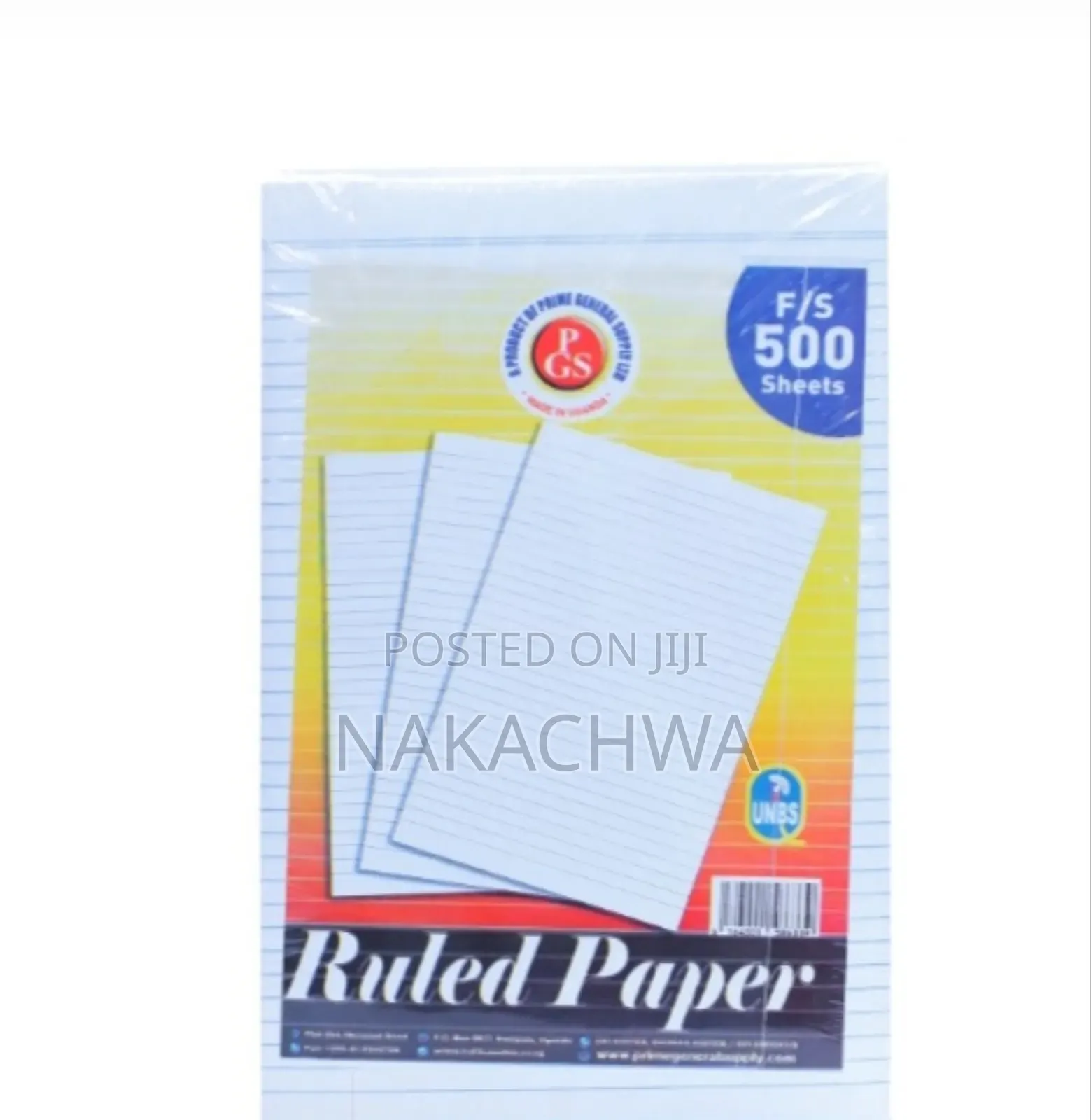 5 Pieces of Ruled Paper Ream