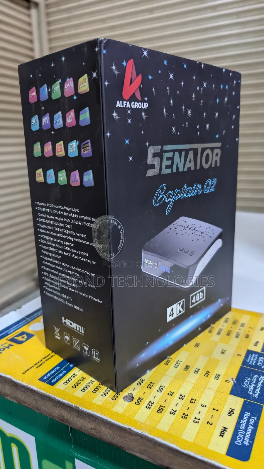 Senator Captain Decoder and Android Box