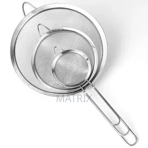 Small Set of 3 Sievers – Silver