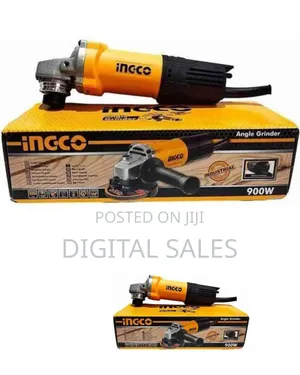 Ingco Angle Grinder, 900w - Orange, Black