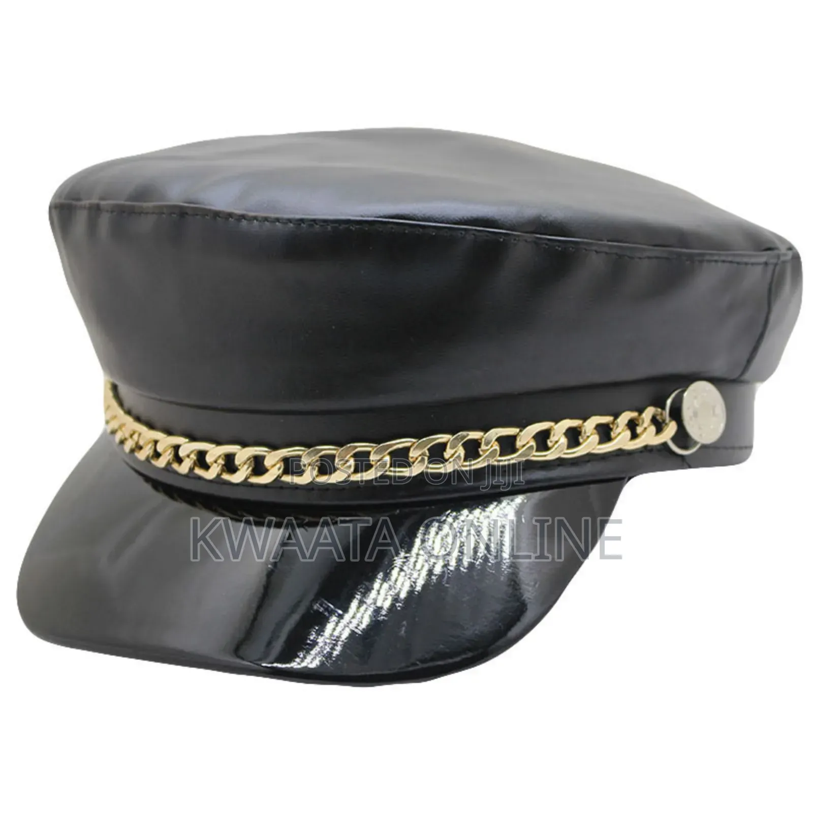 Pu Lace Captain Sailor Hat Newsboy Cabbie Baker Boy Peaked Beret Cap