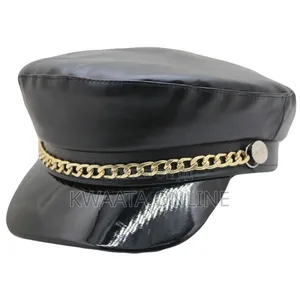 Pu Lace Captain Sailor Hat Newsboy Cabbie Baker Boy Peaked Beret Cap