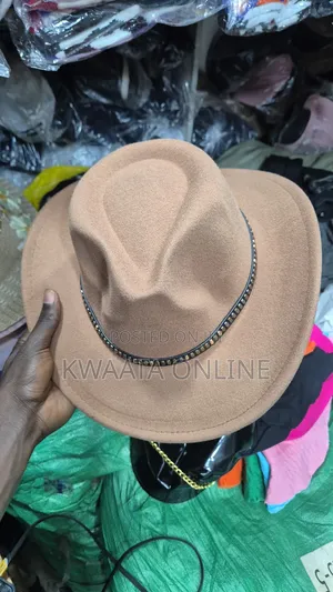 Cowboy Hat Wide Brim With Studs Lightweight Breathable Classic Style
