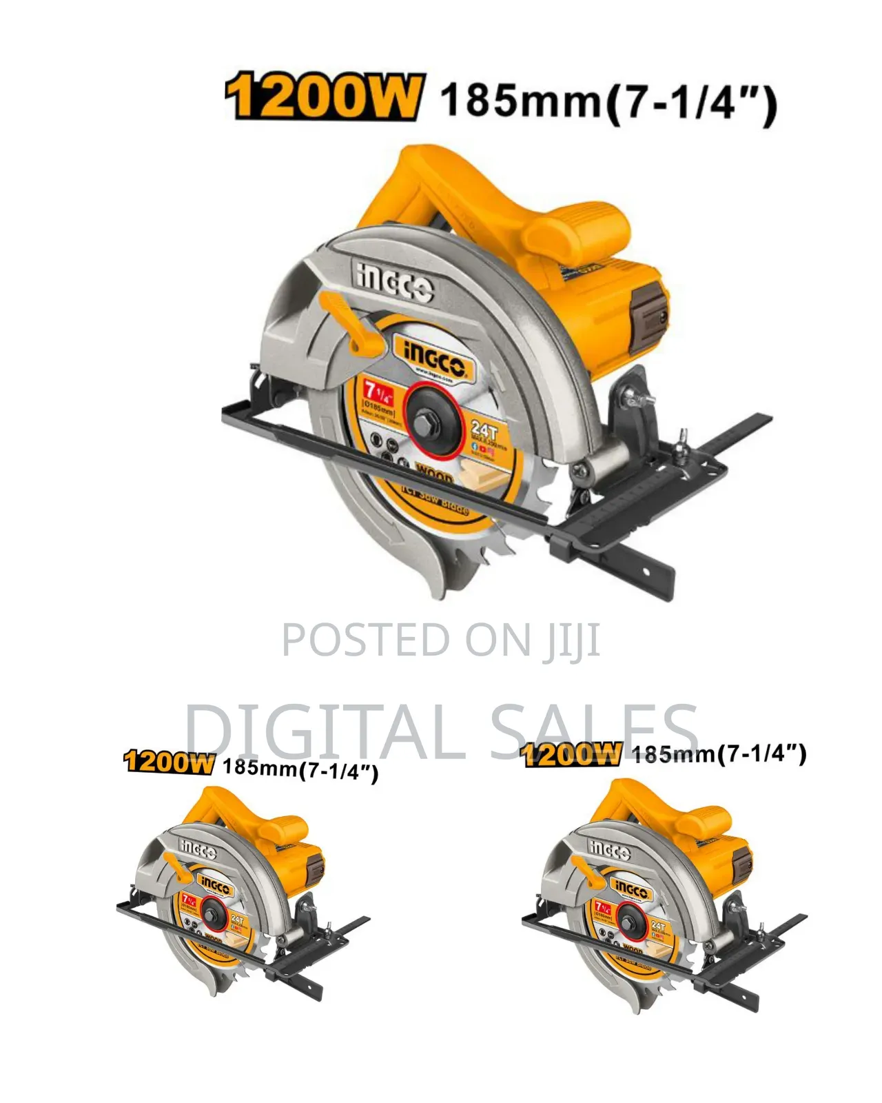 Ingco Cs18578-Circular Saw -Orange