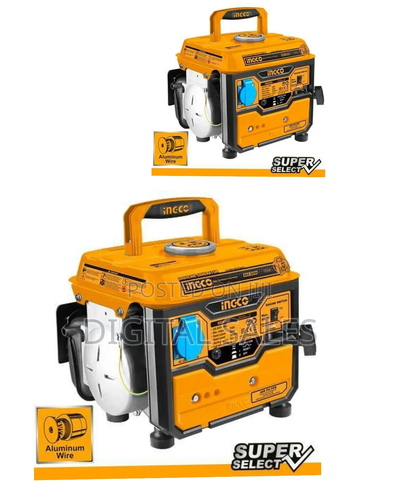 Ingco Gasoline Generator Ge8002