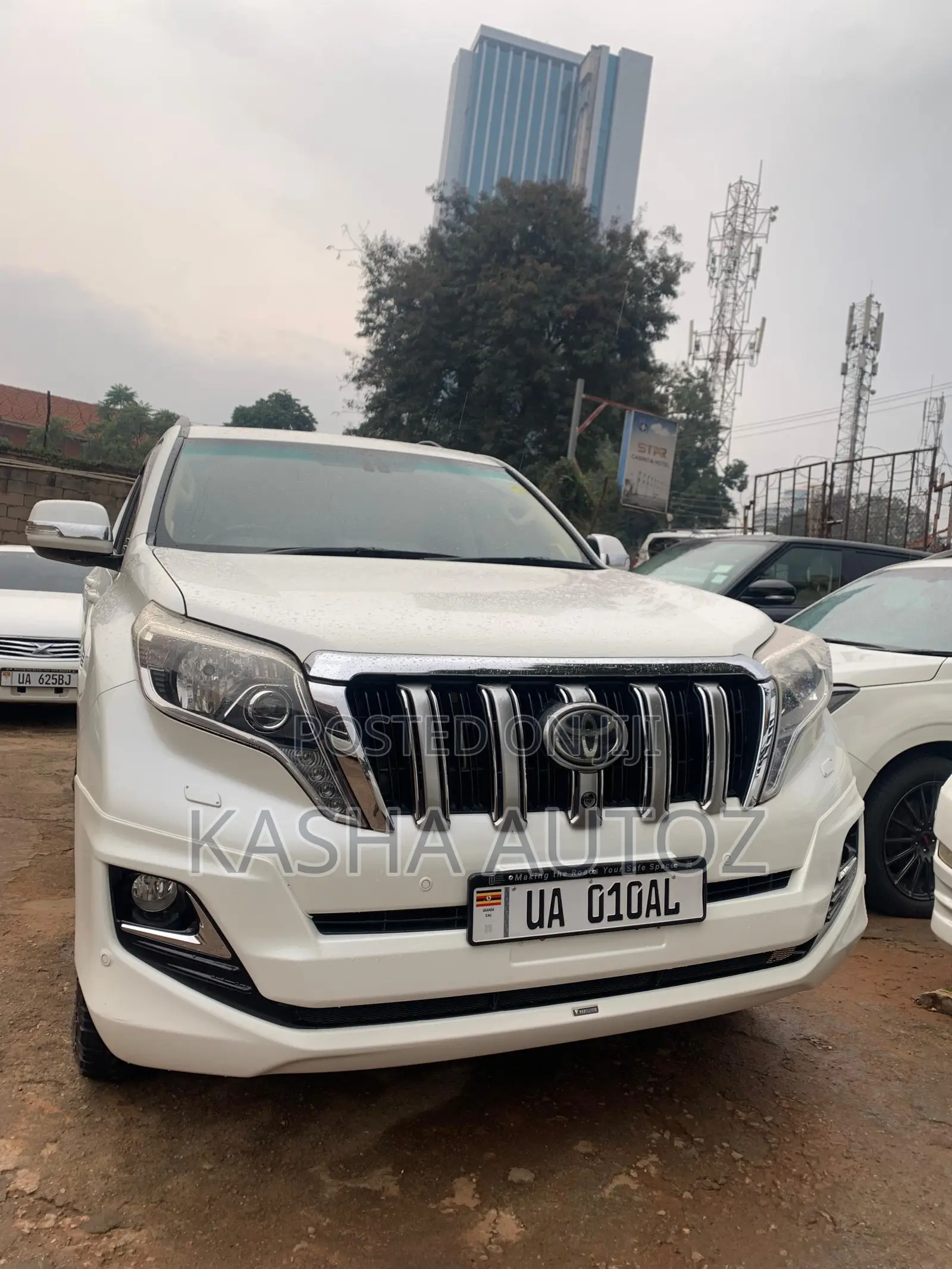 Toyota Land Cruiser Prado 2018 White