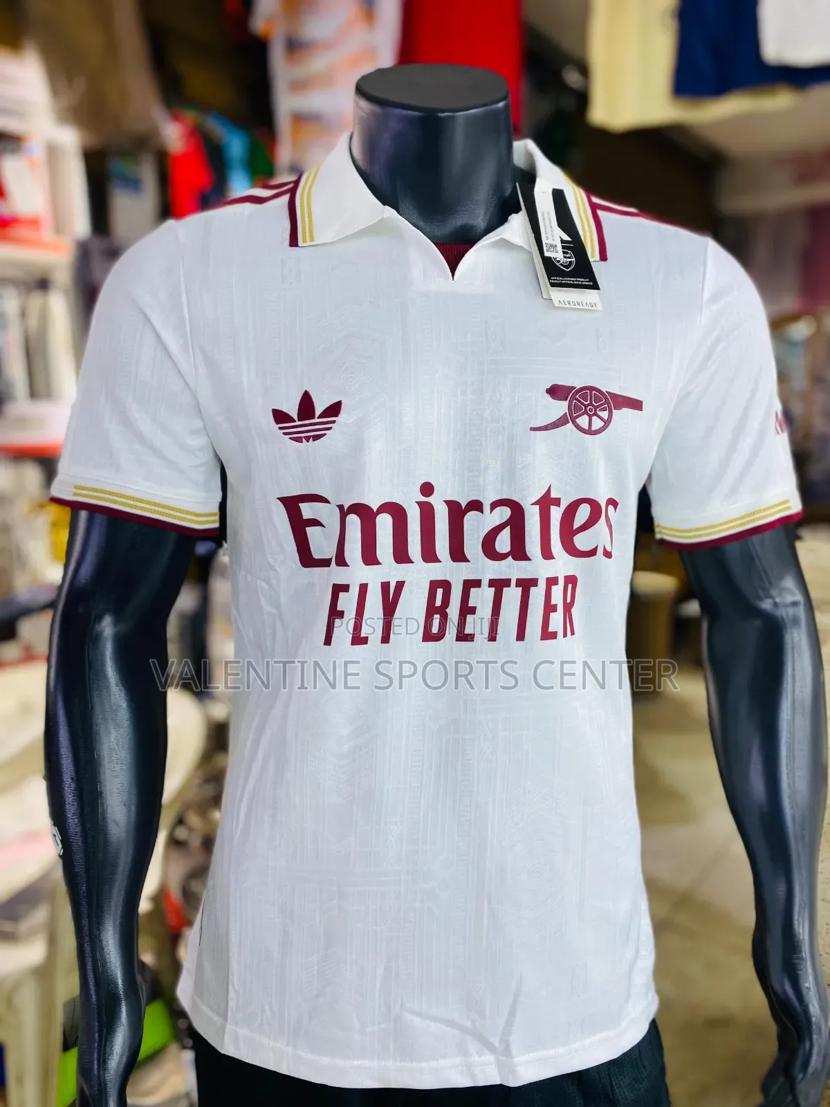 Many Pics Club Jersey Player Vision Original Material
