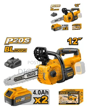 Ingco Cgsli201286 - Lithium-Ion Chain Saw - Orange##1,297,900