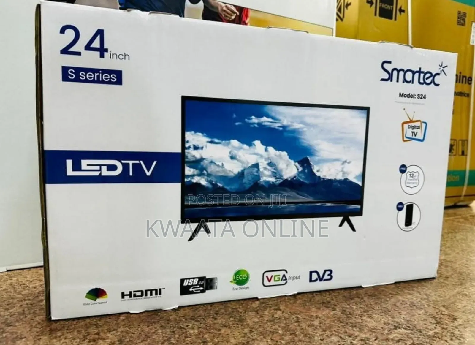 24inch Digital Led Flat Screen Tv(Mewe, Smartec, Fol, Spj, Globalstar)
