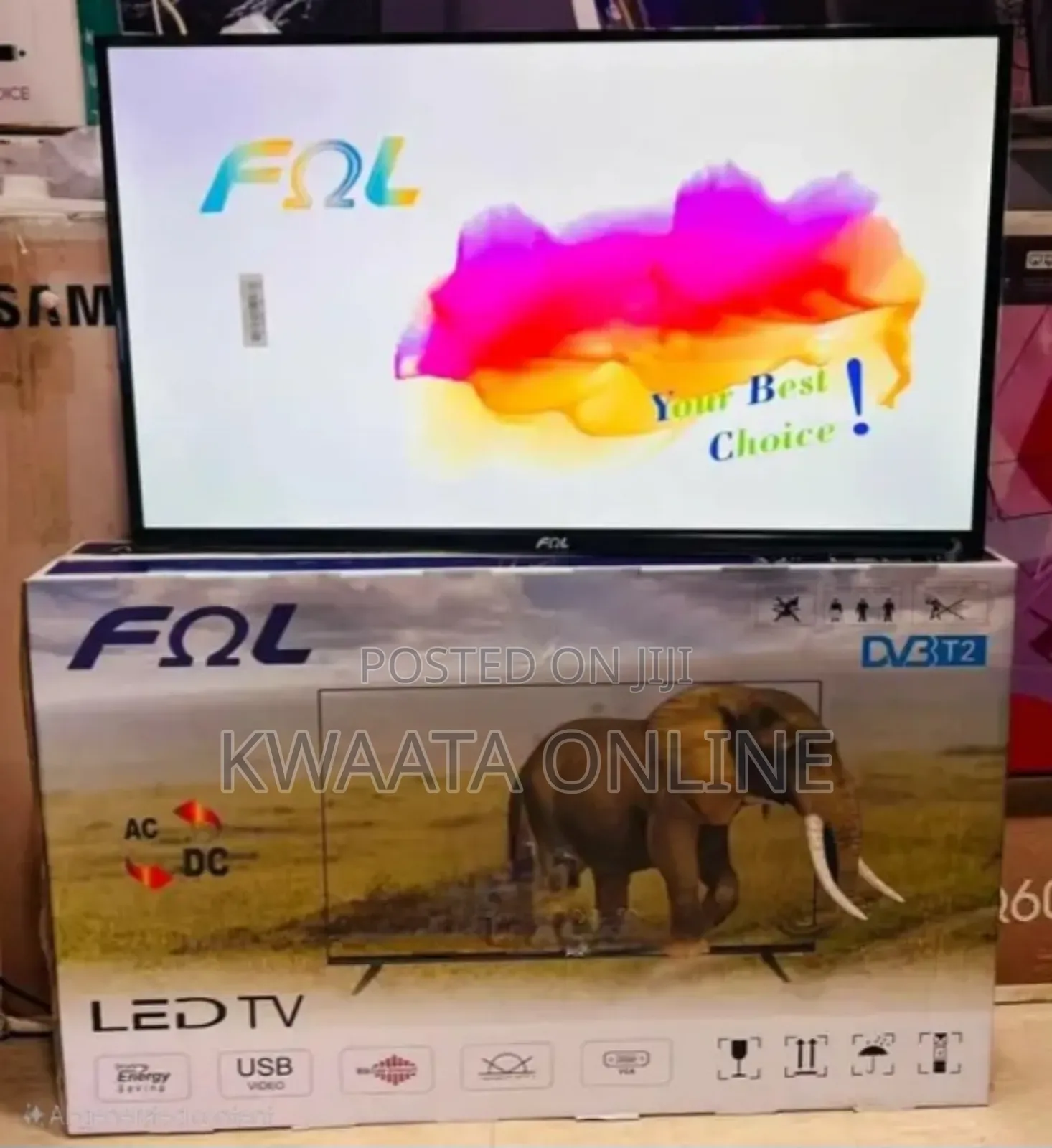 24inch Digital Led Flat Screen Tv(Mewe, Smartec, Fol, Spj, Globalstar)