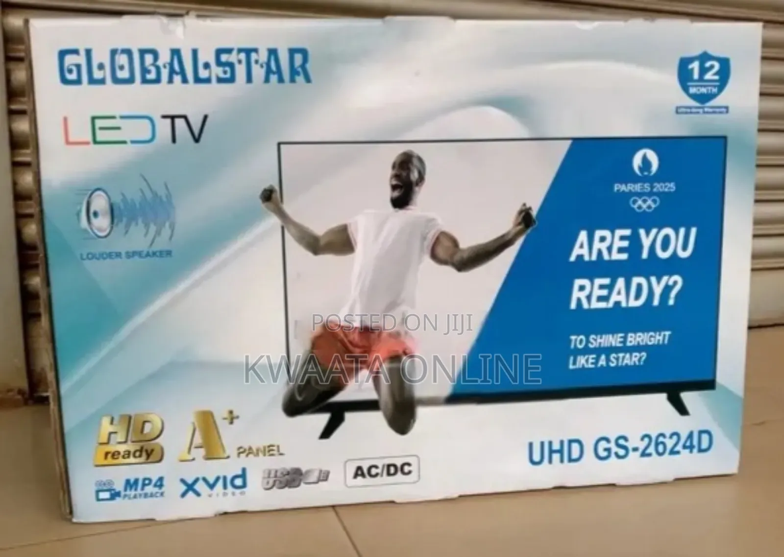 24inch Digital Led Flat Screen Tv(Mewe, Smartec, Fol, Spj, Globalstar)