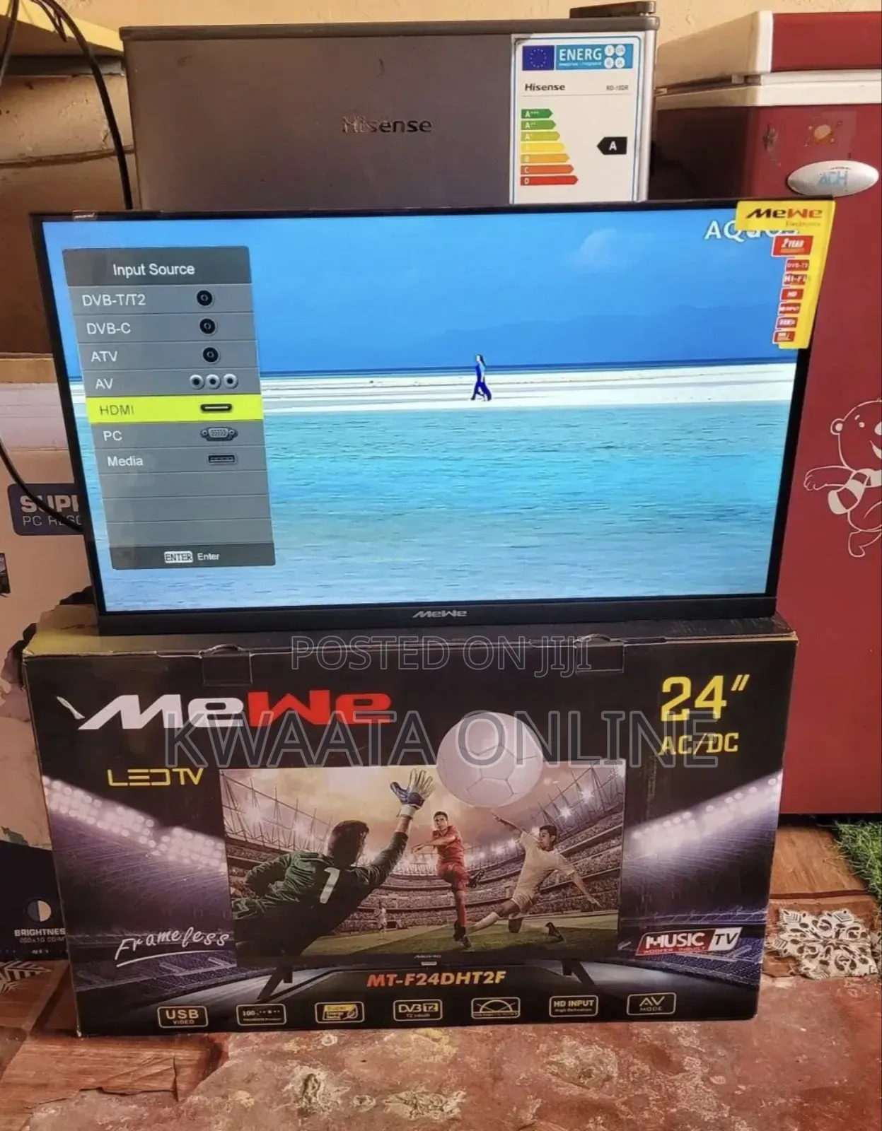 24inch Digital Led Flat Screen Tv(Mewe, Smartec, Fol, Spj, Globalstar)