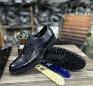 Original Super Classic Men’S Black Franco Banetti Oxford Shoes