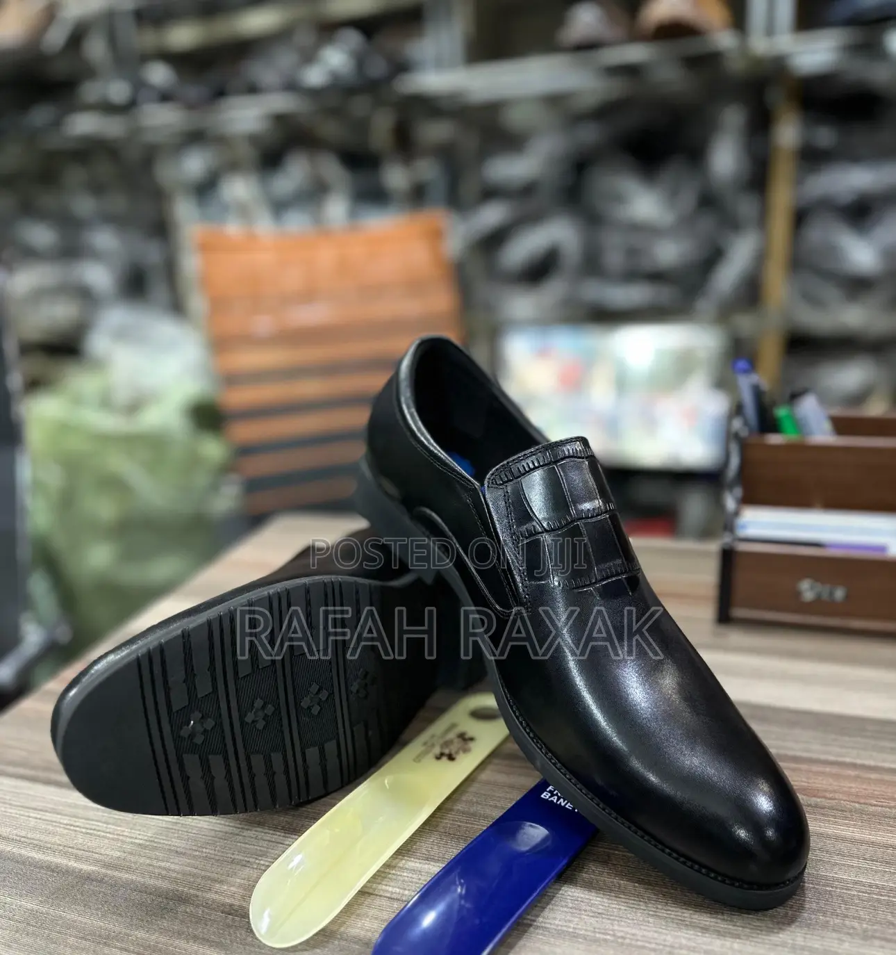Original Men’S Black Franco Banetti Formal/Gentle Office Shoes