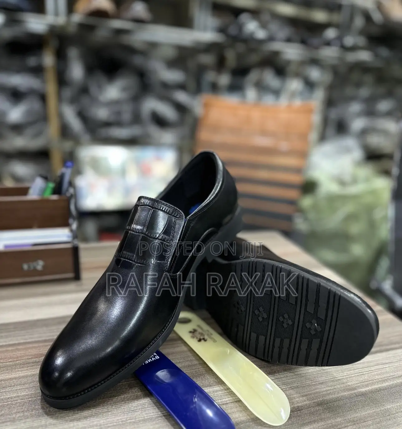 Original Men’S Black Franco Banetti Formal/Gentle Office Shoes