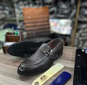 Original Men’S Coffee Brown Renato Castello Leather Loafers