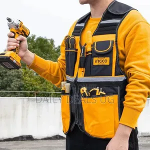Ingco Tool Vest -orange,Black