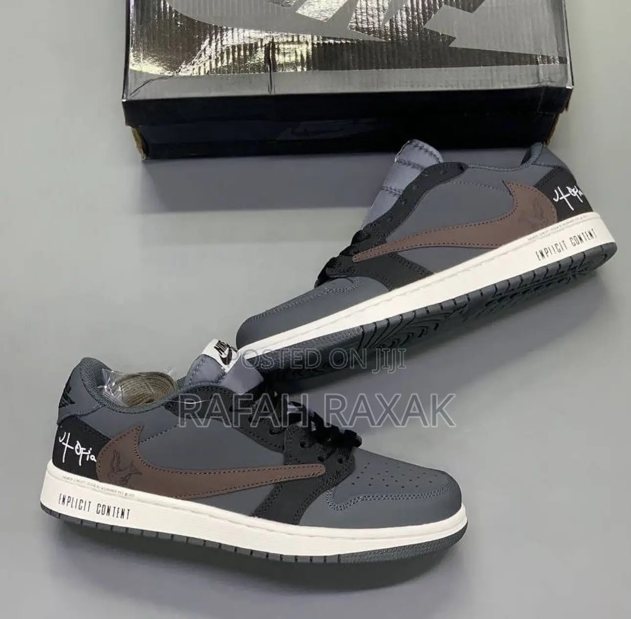 Nike Air Jordan 1 Low Utopia X Travis Scott Cactus Jack Sneakers