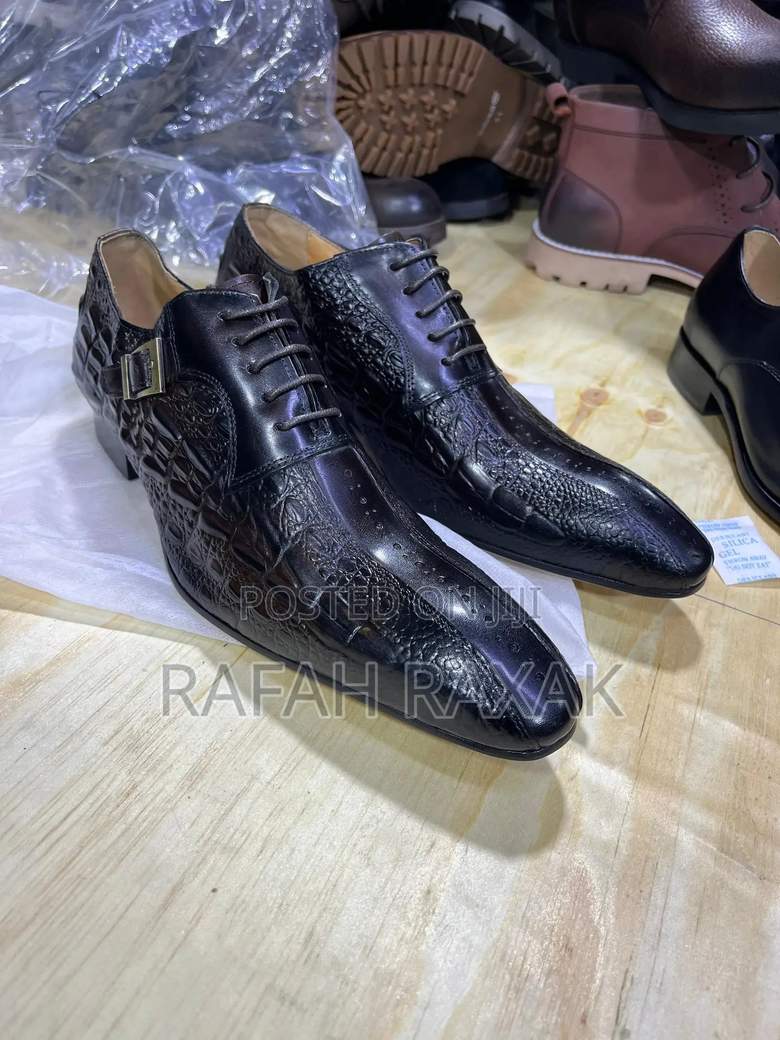 Men’S Coffee Brown Pasquale Albaino Italian Formal/Gentle Office Shoes