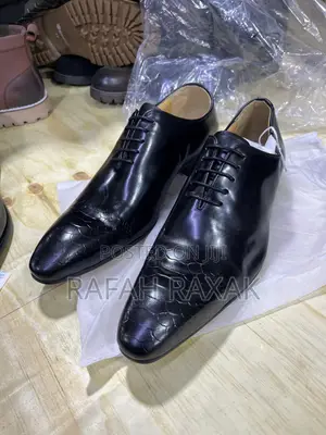 Men’S Classic Black Pasquale Albaino Italian Gentle Office Shoes