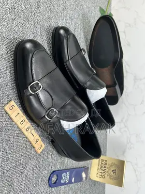Original Super Classic Franco Banetti Double Monk Strap Leather Loafer