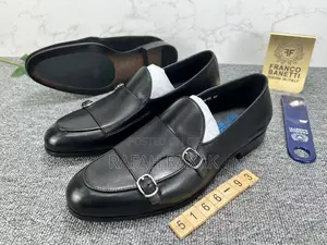 Original Super Classic Franco Banetti Double Monk Strap Leather Loafer