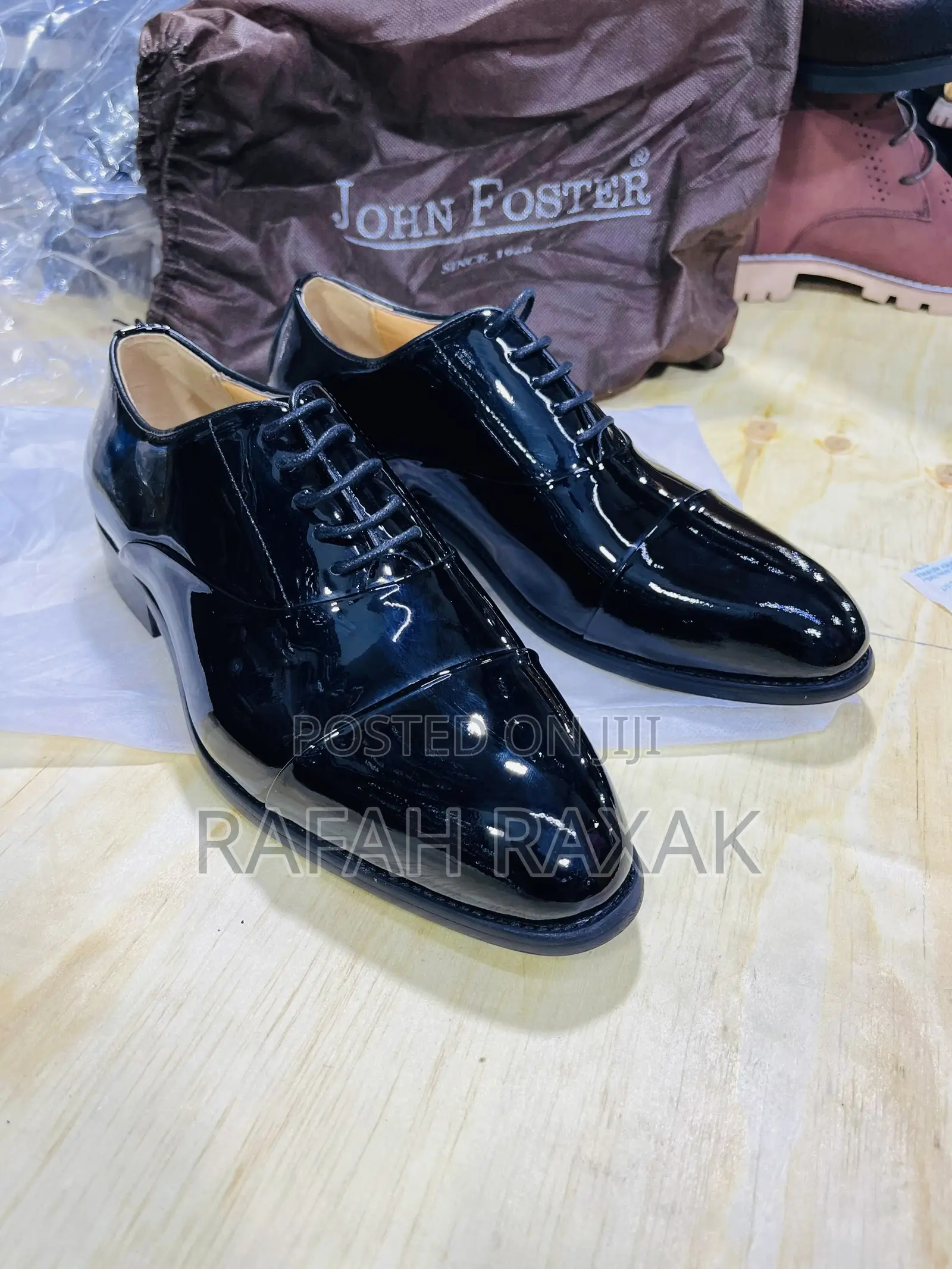 Original Men’S Shinny John Foster Formal/Gentle Oxford Shoes
