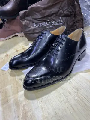 Original Men’S Super Classic Black John Foster Gentle Office Shoes