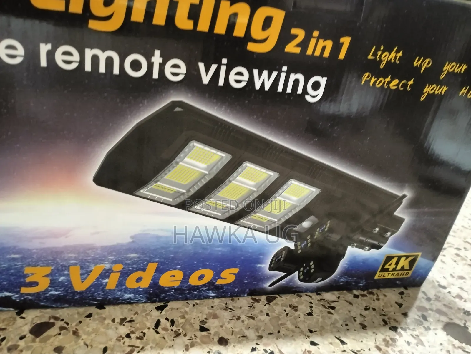 Air Solar Camera and Lighting