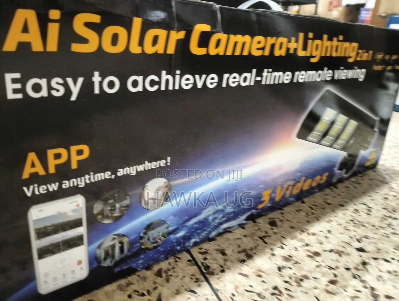 Air Solar Camera and Lighting