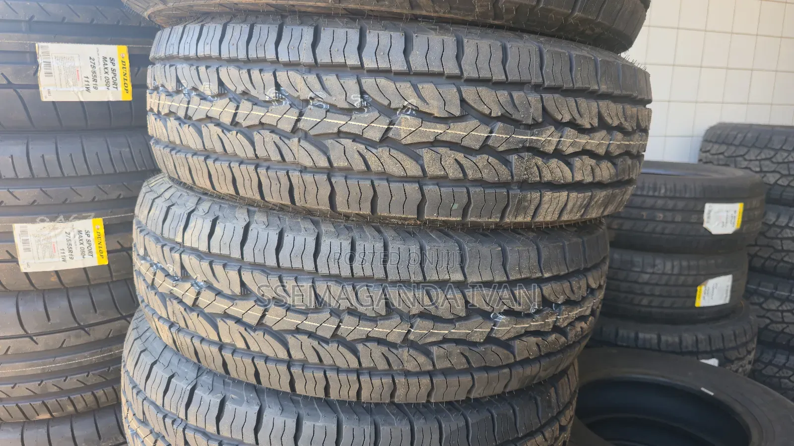 215/70r16 At5 Dunlop Grandtrek Brand New Tyres