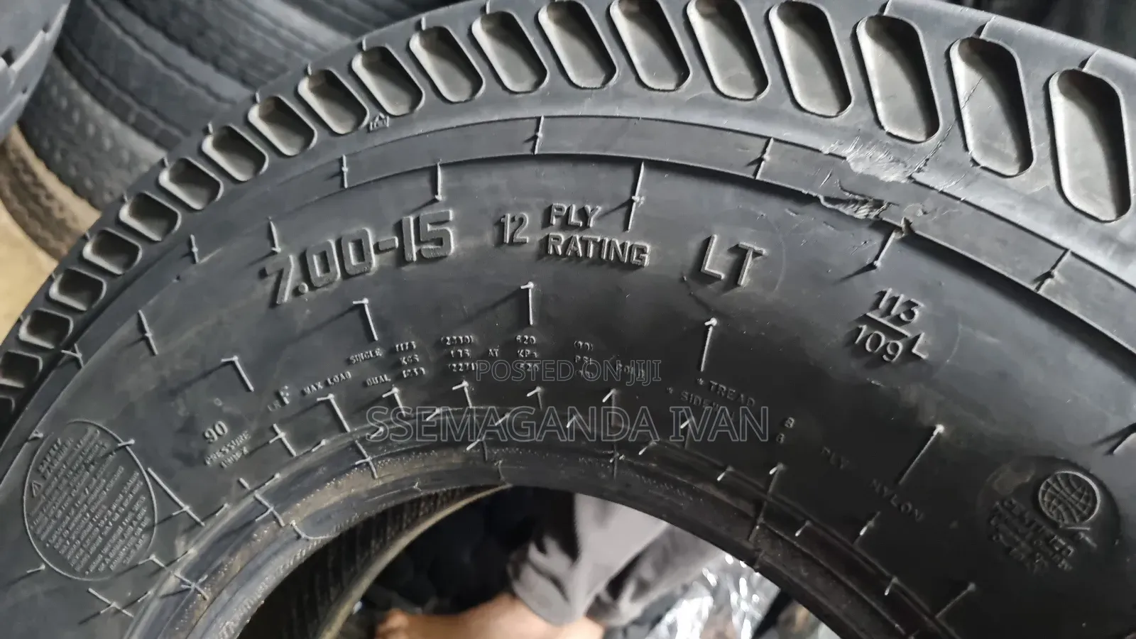 700r15 MRF Highway Close to New Tyre