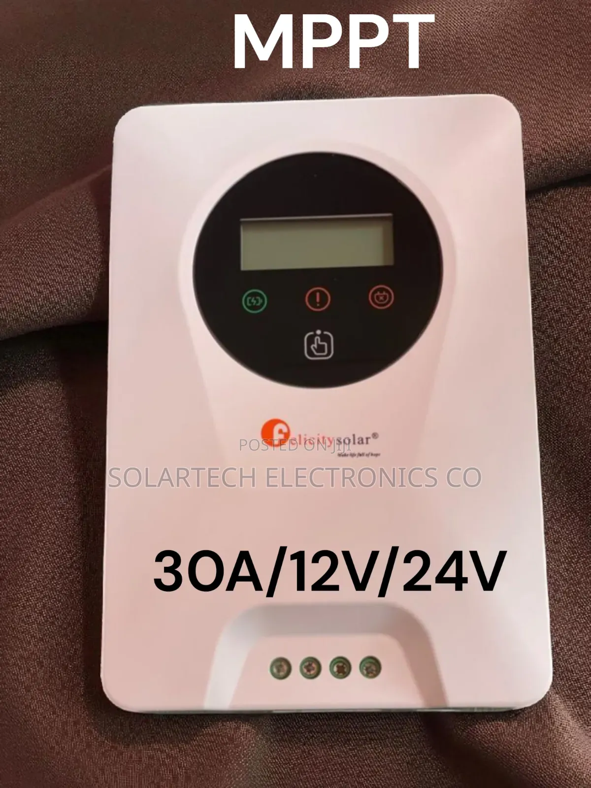 30 a Felicity Solar Charger for 12v and 24v Systems
