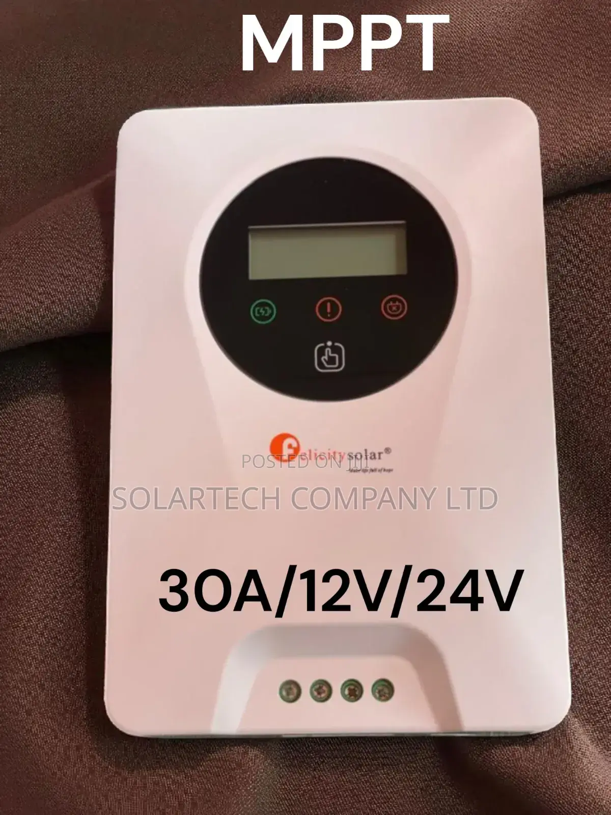 30 a Felicity Solar Charger for 12v and 24v Systems