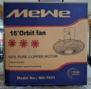 Wall Fans Mewe White