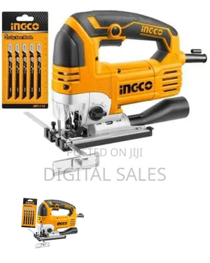 Ingco Jig Saw Js80068 - Orange / Black