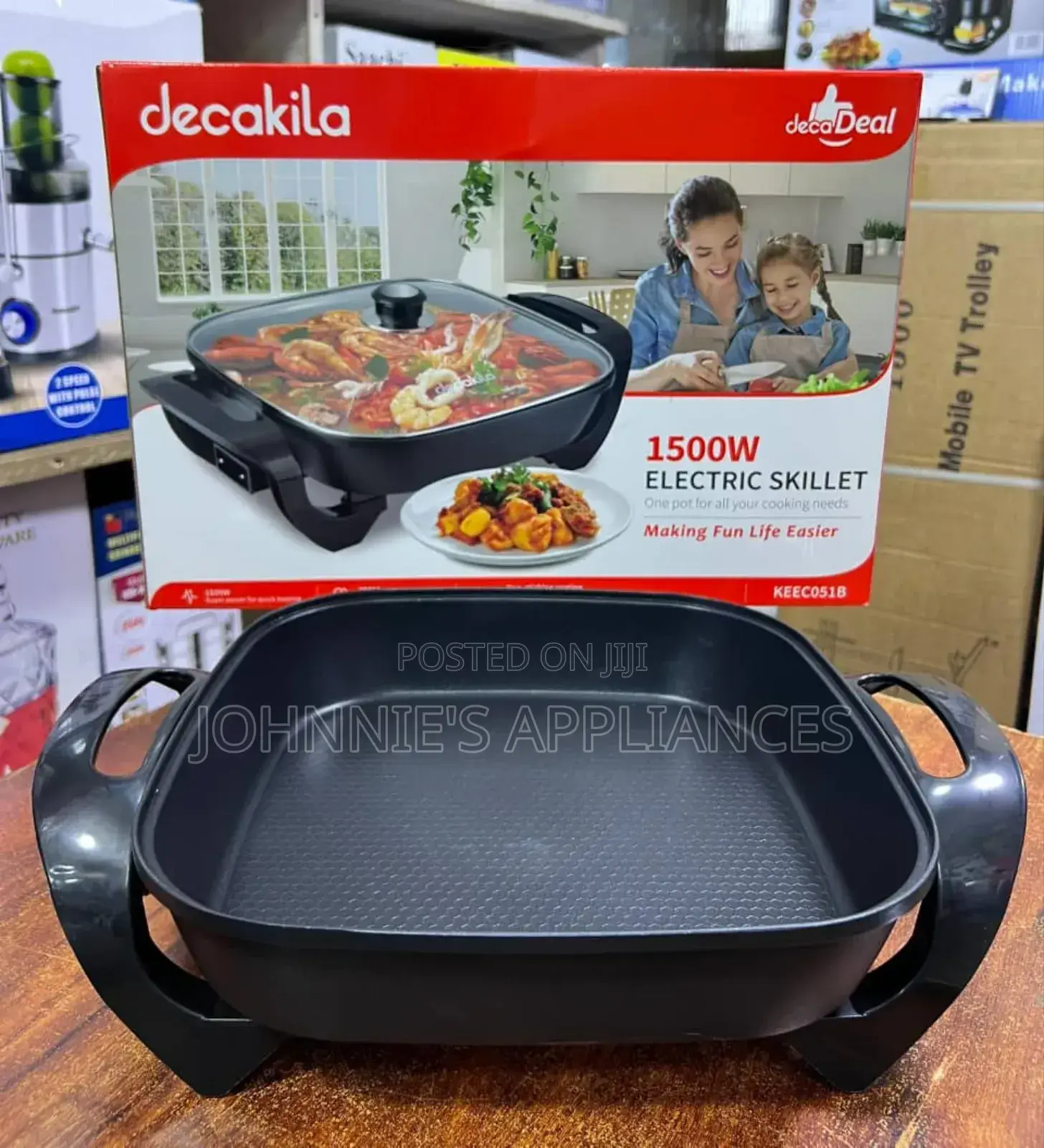 Decakila Electric Cooking Skillet