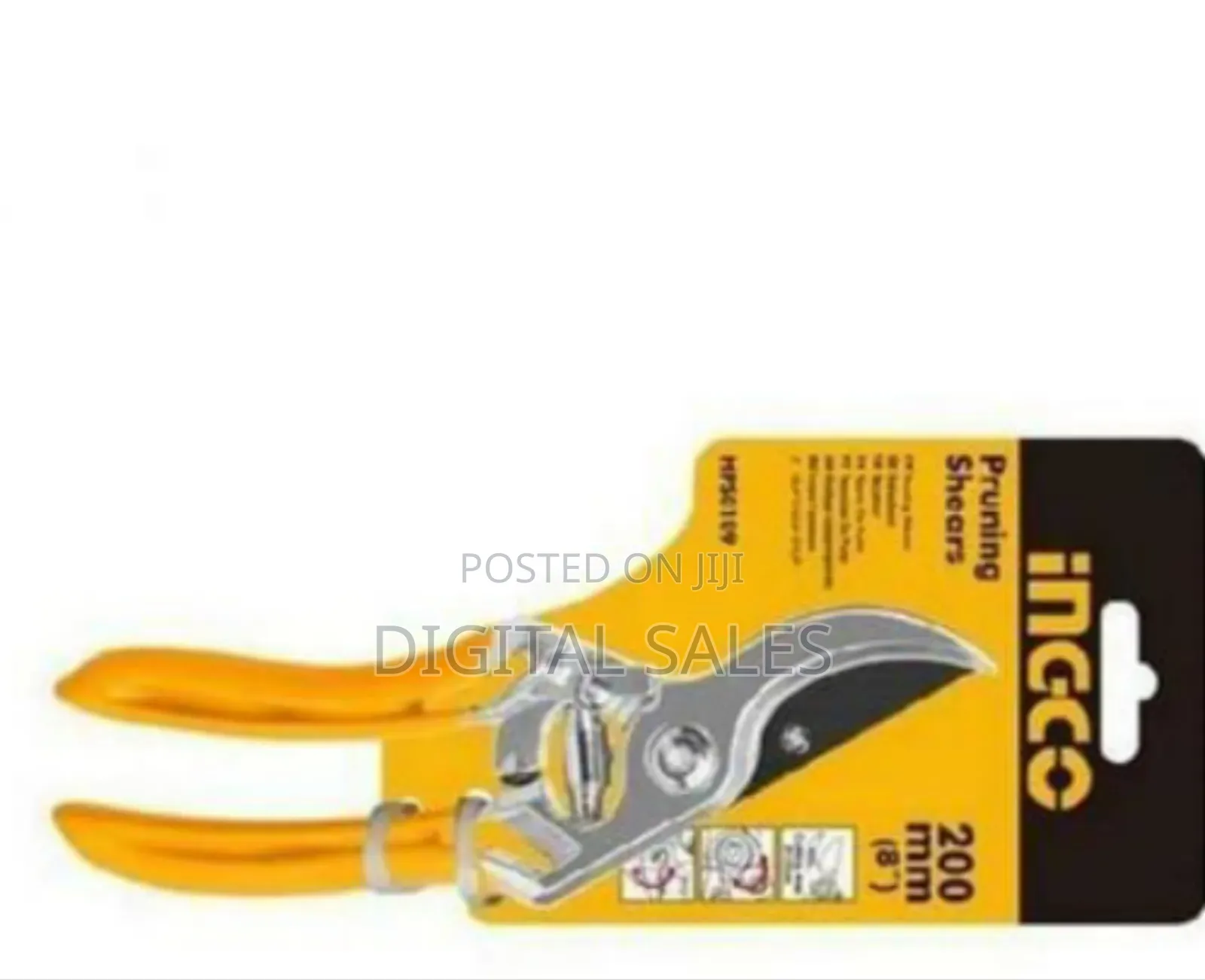 Ingco Pruning Shear - Orange
