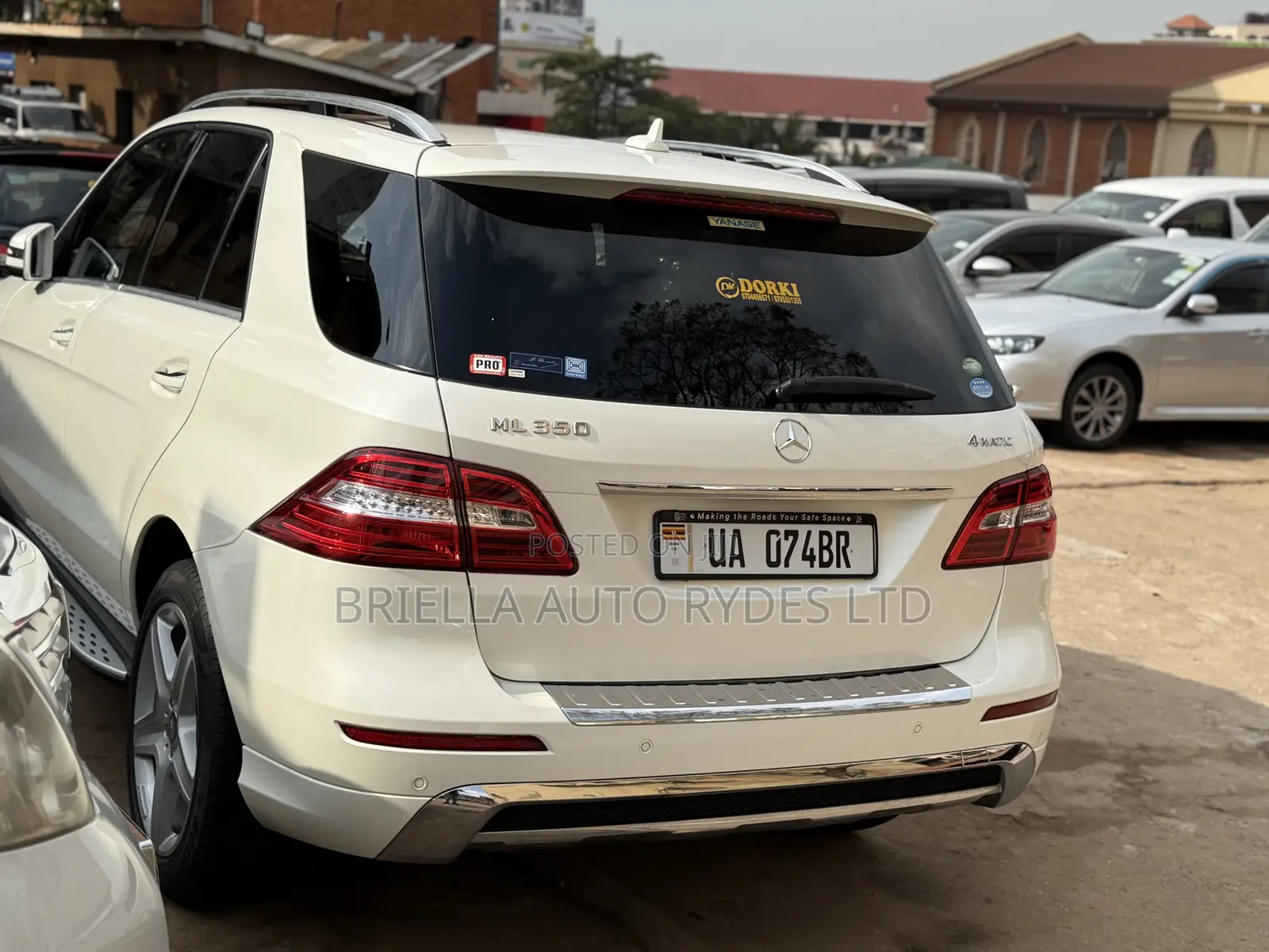 Mercedes-Benz M Class 2014 White