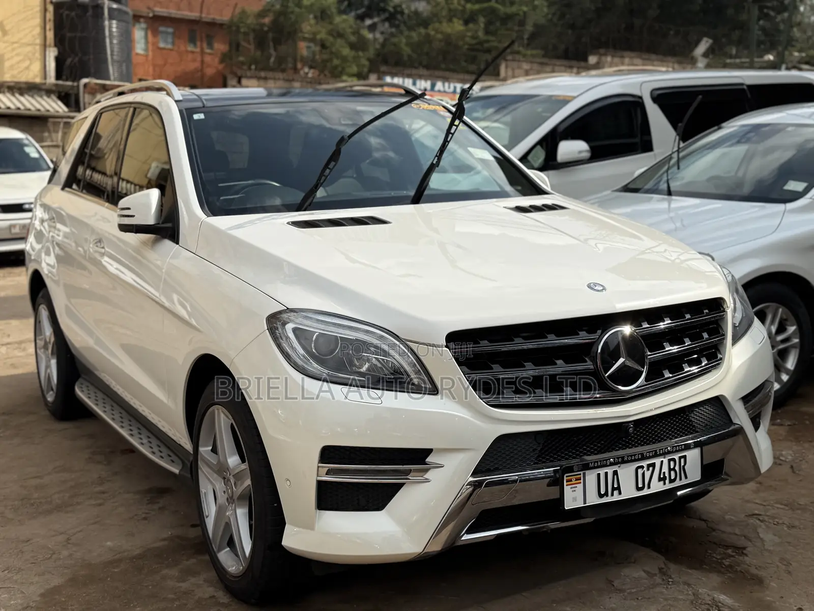 Mercedes-Benz M Class 2014 White