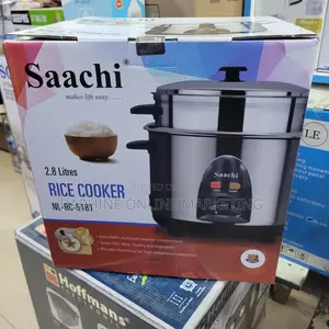 2.8l Rice Cooker With Steamer, Saachi Electric Rice Cooker 2.8l