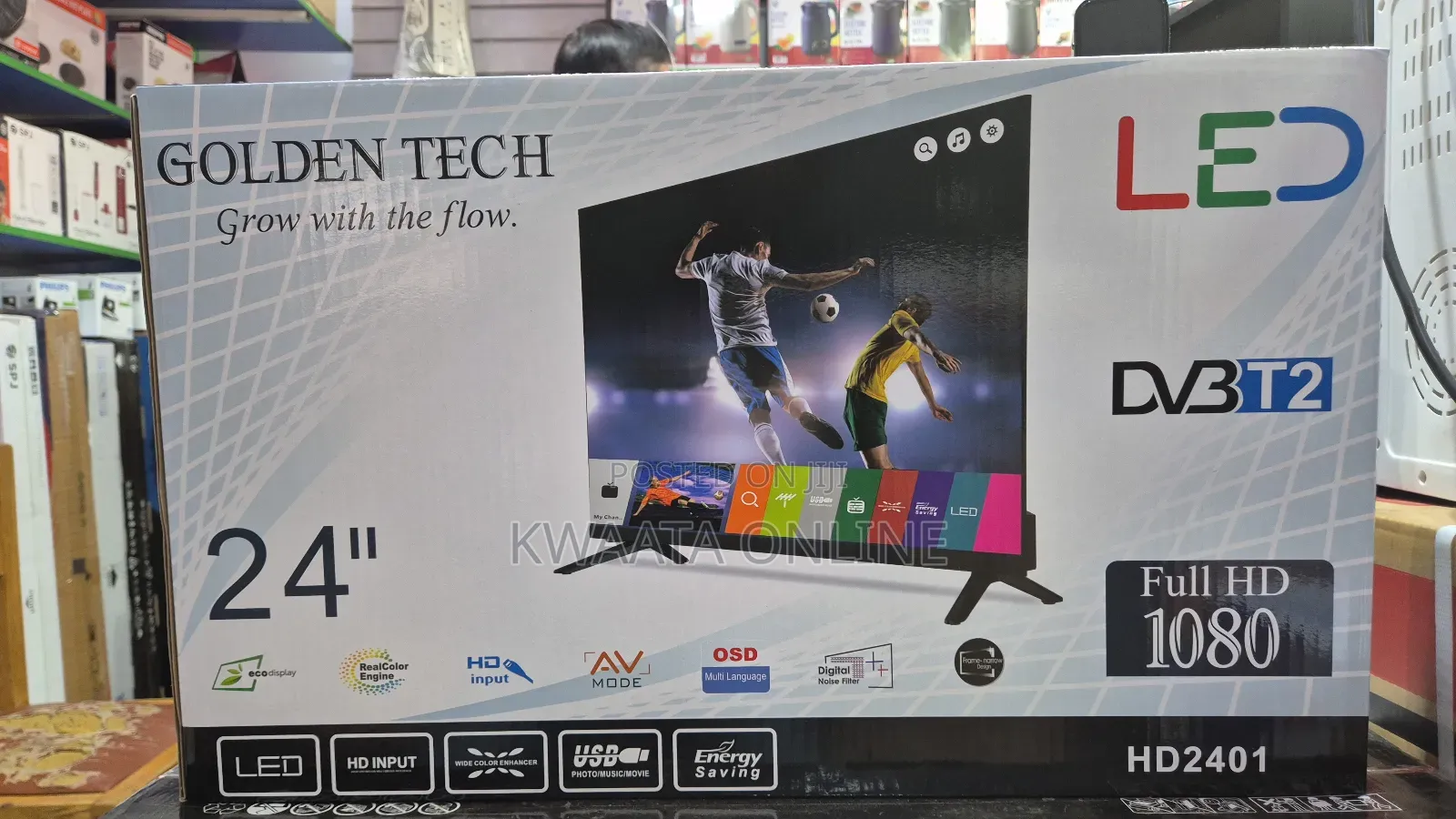 24inch Digital Led Flat Screen Tv(Mewe, Smartec, Fol, Spj, Globalstar)