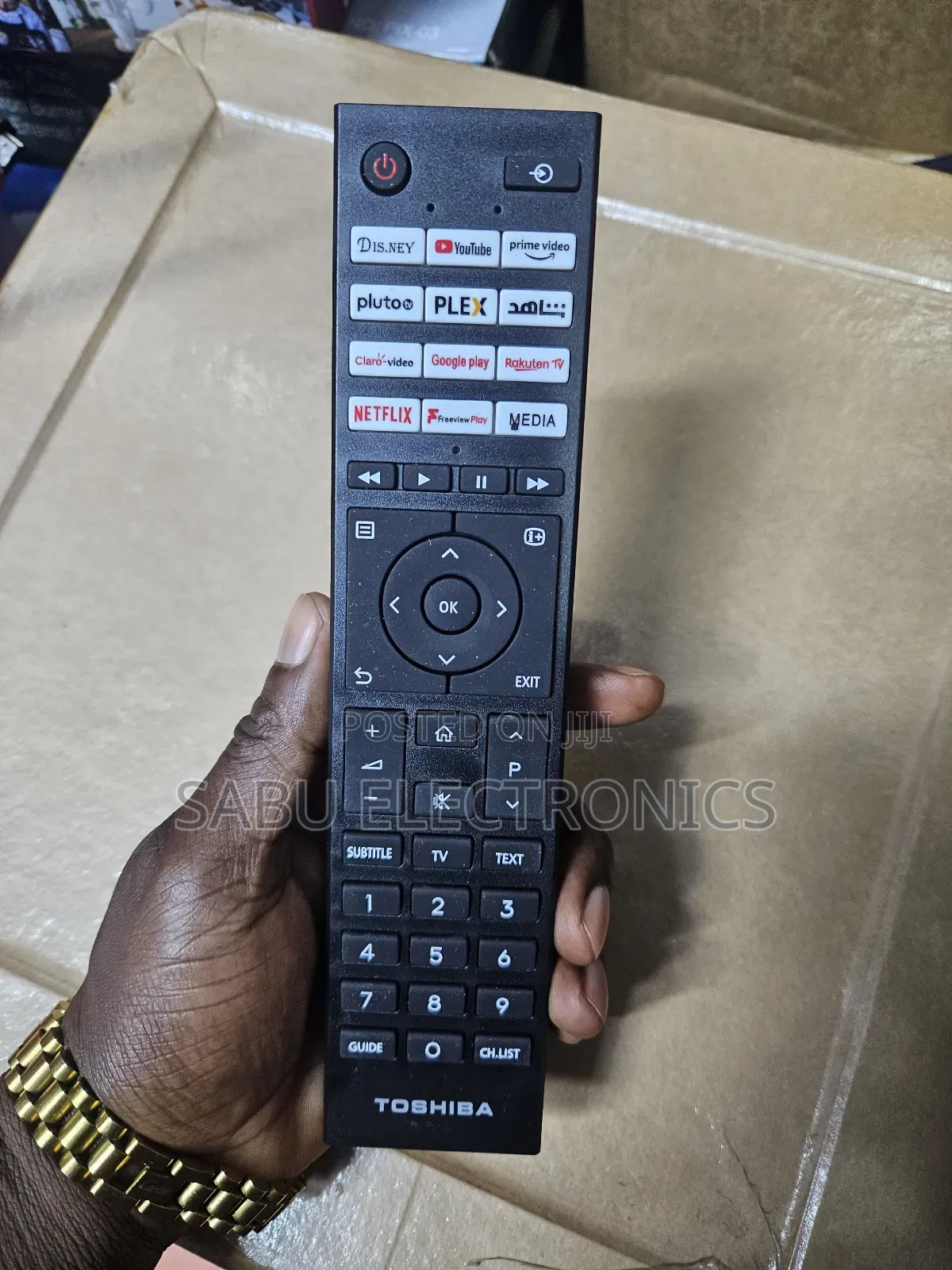 Toshiba Vidaa Smart Tv Remote- By Hisense–Netflix, Youtube Prime Video