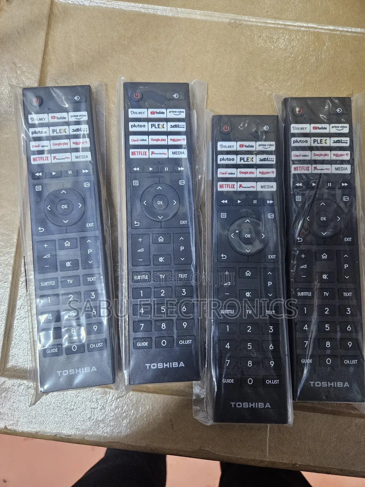 Toshiba Vidaa Smart Tv Remote- By Hisense–Netflix, Youtube Prime Video