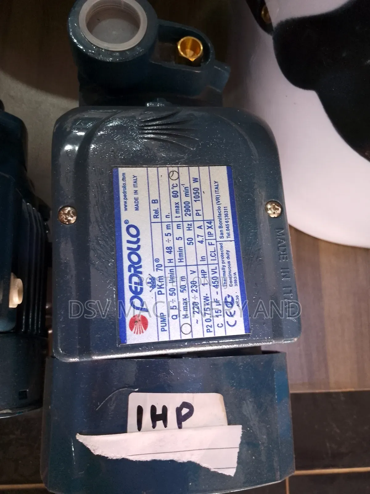 1 Hp Pedrollo Pressure Booster Water Pump