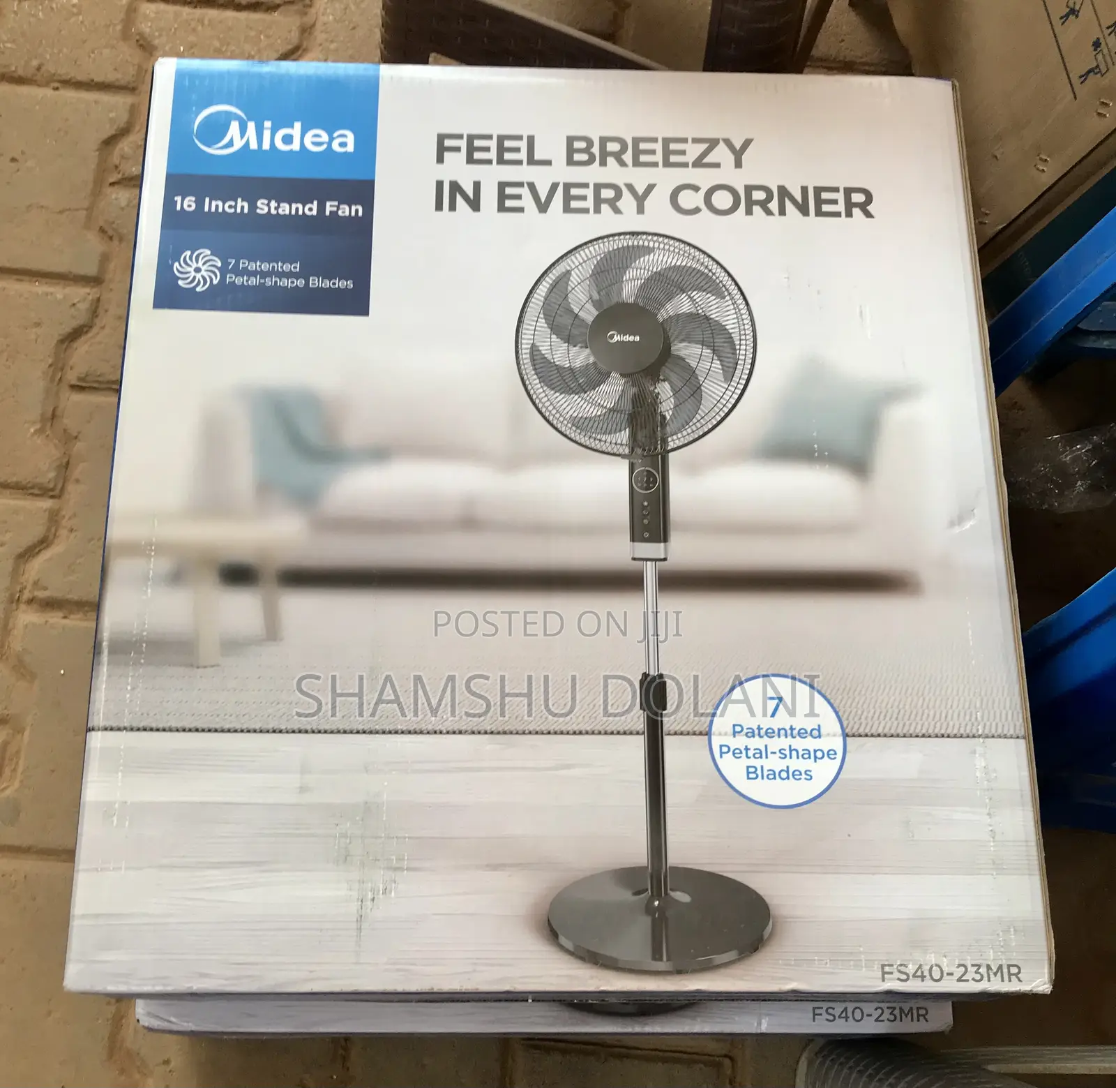 Standfan Midea With Remote Control