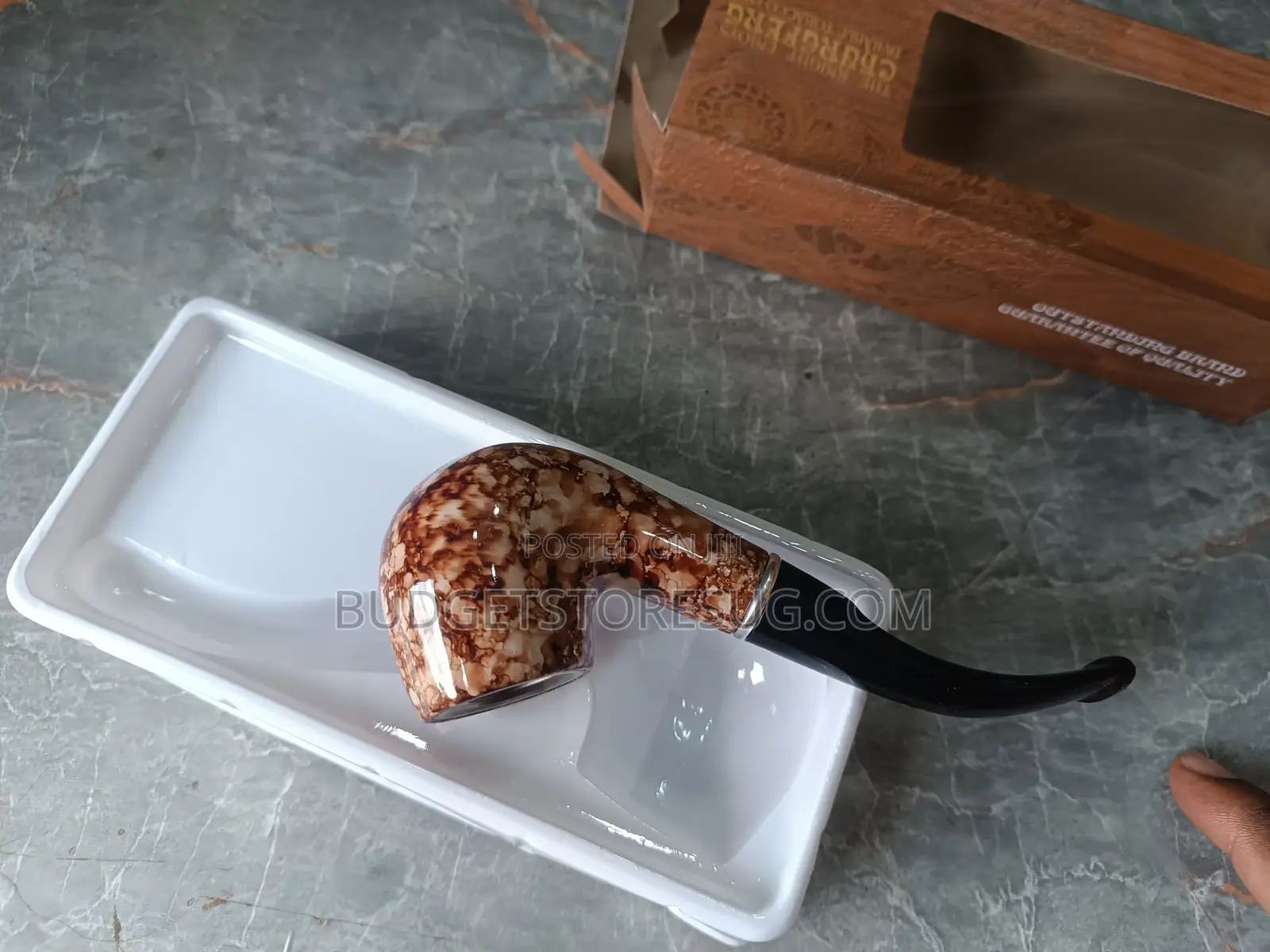 American Author Tobacco Pipe