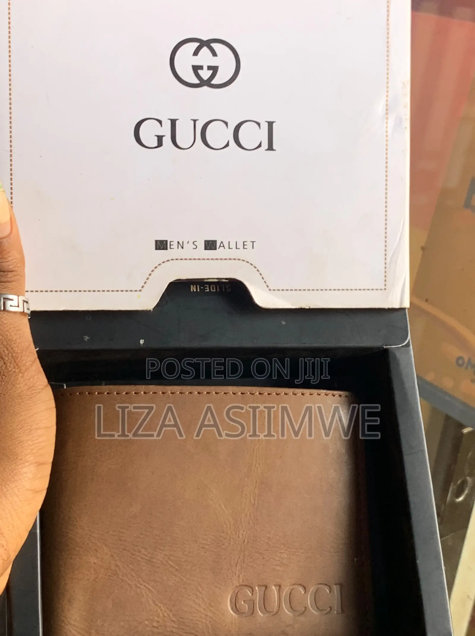 Gucci Men's Brown Leather Wallet