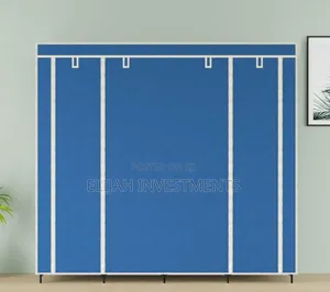 Fabric Collapsible Wardrobe 12 Shelves