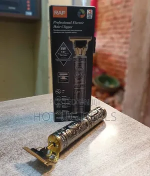 Rechargeable Metallic Hair Clipper/ Shaver - Gold